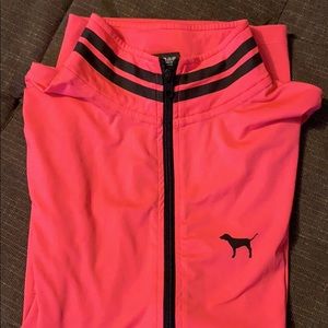 Pink VS half zip